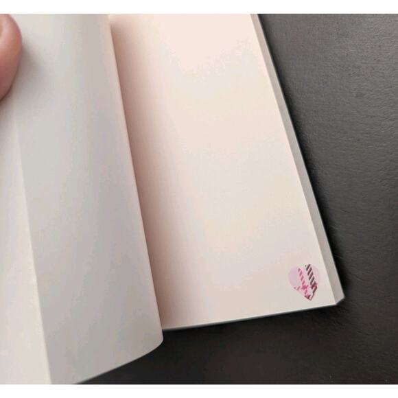 VTG Vintage Juicy Couture Notebook Notepad Heart Plaid Journal Brown Pink Rare - Picture 3 of 4